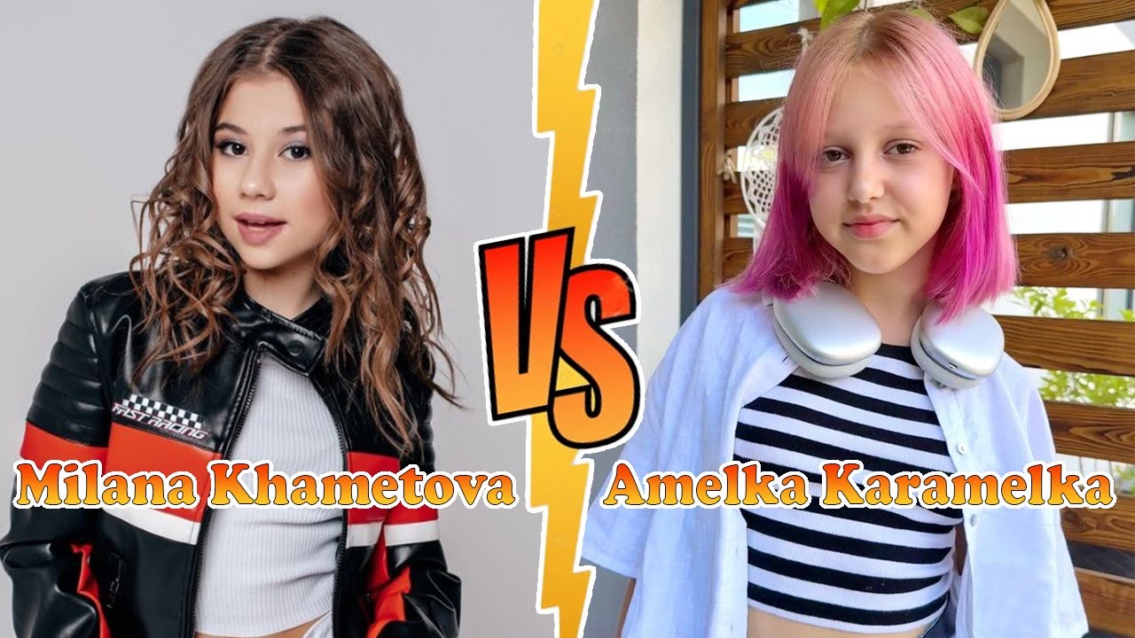 Milana Khametova VS Amelka Karamelka Transformation 👑 New Stars From Baby To 2024
