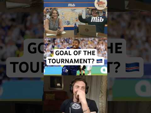 Reacting to Sidny Cabral's goal for Cape Verde against Argentina 🇨🇻