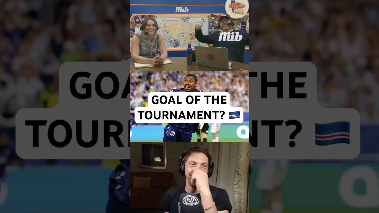 Reacting to Sidny Cabral's goal for Cape Verde against Argentina 🇨🇻