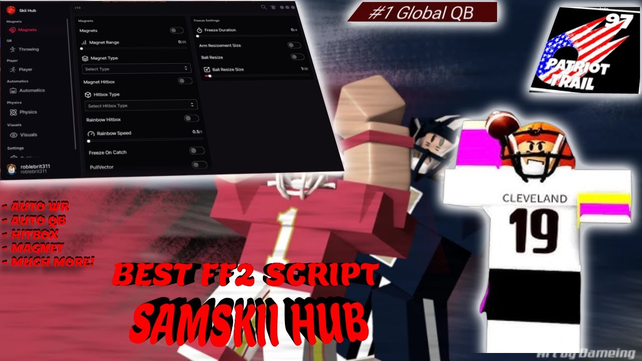 COOKING With New FOOTBALL FUSION 2 SCRIPT (QB AIMBOT, MAGS, AUTOMATICS)
