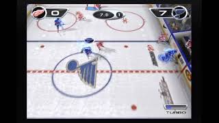 Doug Weights persistence nets him a hat trick in the first period. (NHL Hitz 20-02)