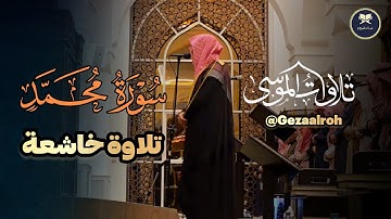 ترنّم خاشع والإبداع ما تيسّر من سورة محمد بصوت الشيخ عبدالله الموسى | 15-8-1446 هـ