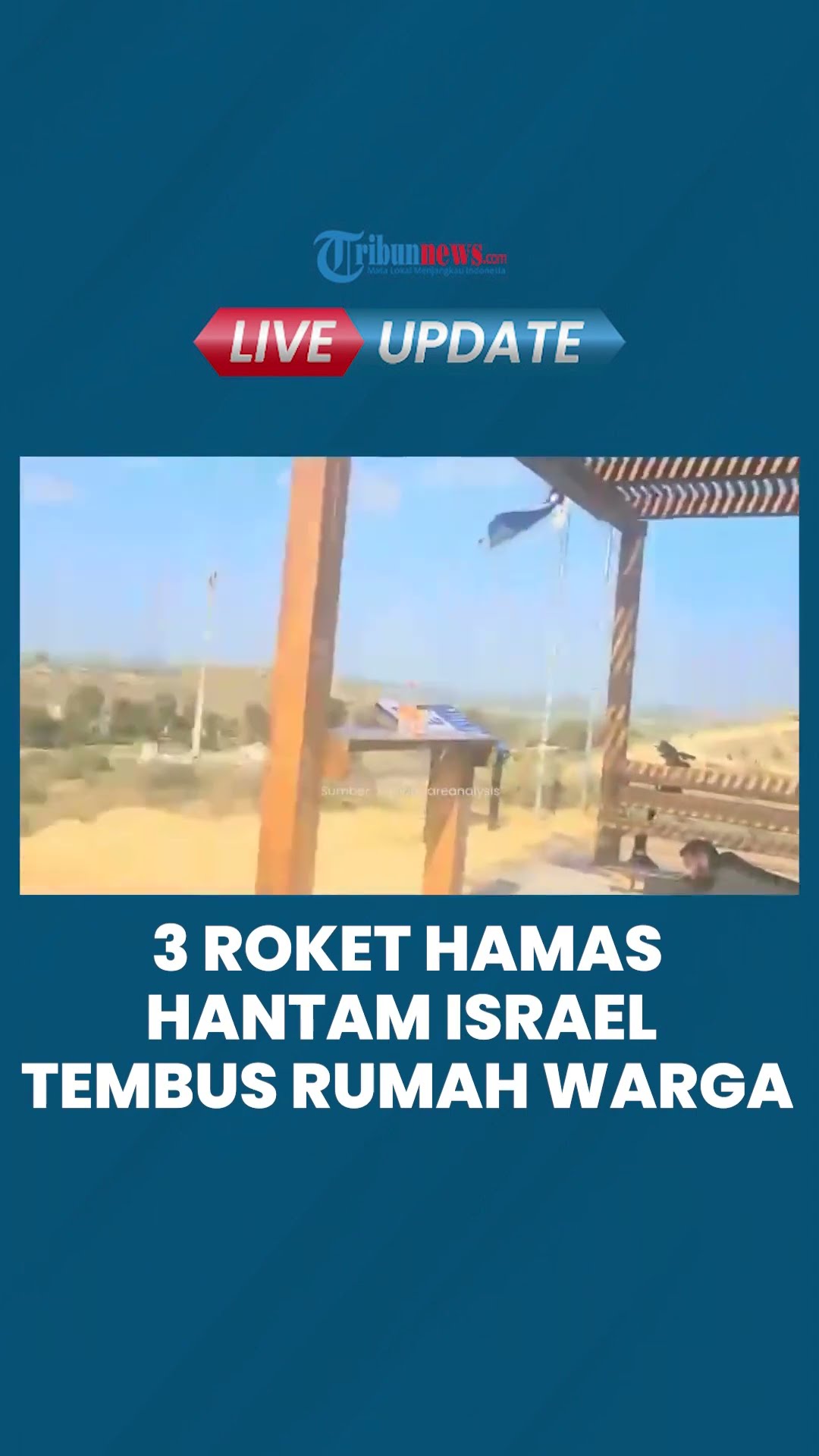 3 Roket Hamas Jebol Iron Dome, Tembus Rumah Warga Israel 3 Kali: Sebelumnya Belum Diperbaiki