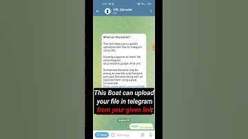 Url Uploader Boat Telegram 🔥