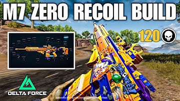 Delta Force Mobile M7 Meta Build No Recoil Gameplay!