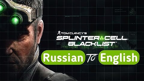 Splinter Cell Blacklist - How to the Change Language to English