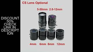HD 5MP USB Camera,OV5693 30fps,5 Megapixel  Mini Case Webcam,With Varifocal CS Lens 5-50mm 2.8-12mm,
