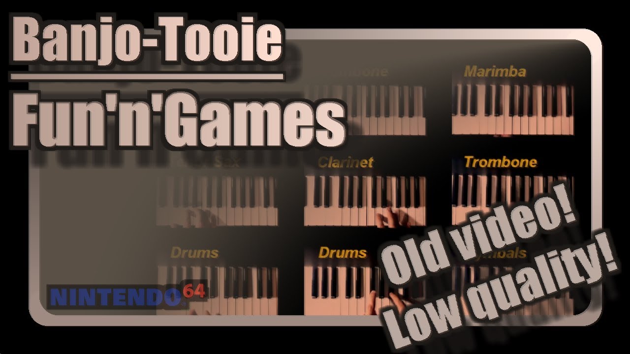 Watch Fun'n'Games (Banjo-Tooie, N64) - All tracks on keyboard on YouTube Watch Fun'n'Games (Banjo-Tooie, N64) - All tracks on keyboard on YouTube