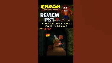 Crash Bandicoot smashed the competition #retrogaming #nostalgiaplaystation #crashbandicoot #shorts