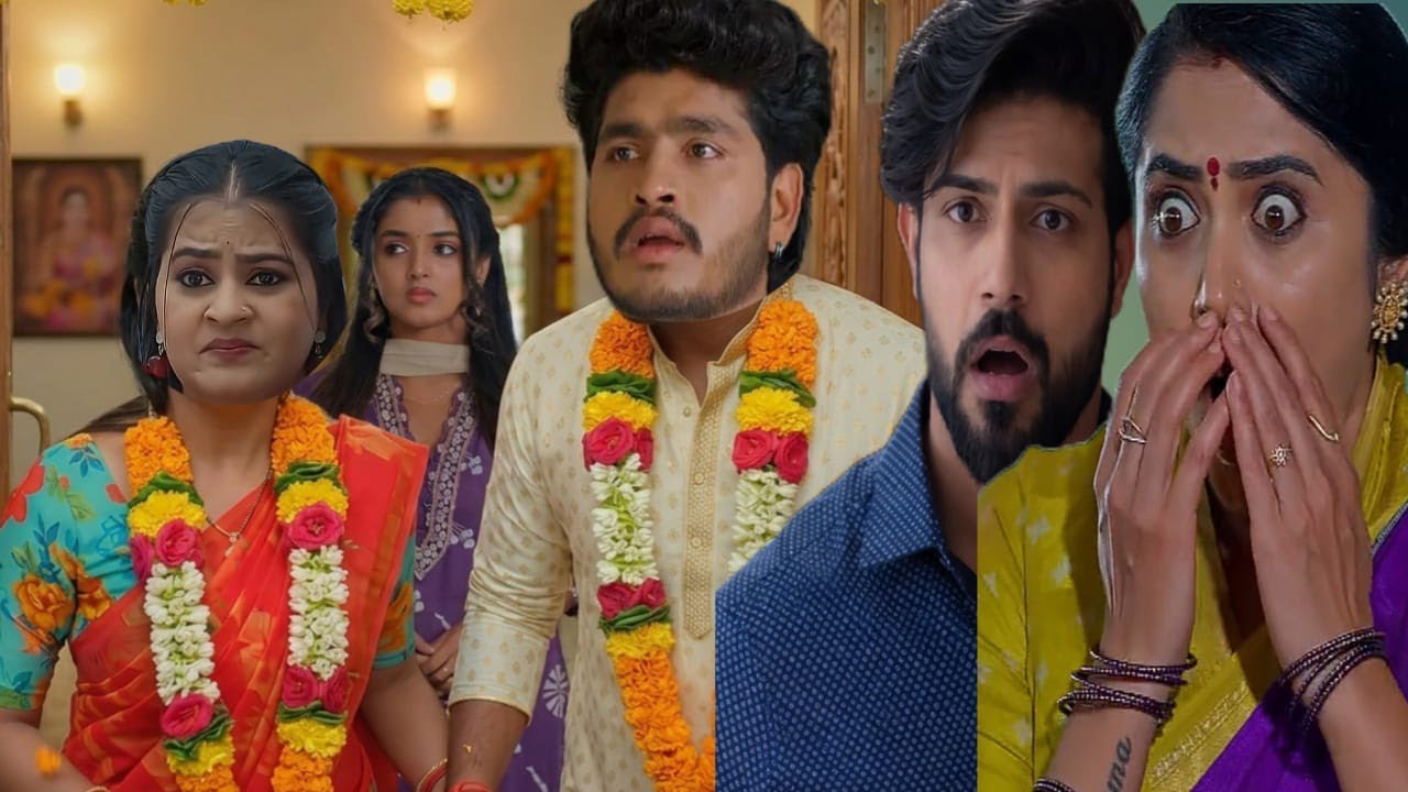 6-3-26#శివ బిందుకి పెళ్లి చేసి తీసుకొచ్చి అందరికీ ఊహించని ట్విస్ట్ ఇచ్చిన భూమి#శారద గగన్ షాక్ లో 