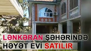 Lənkəranda Dəniz Kənarında Ev Satılır