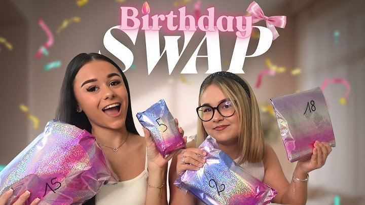 SWAP |  ANNIVERSAIRE DE FEFE
