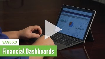 Sage X3 Financial Dashboards