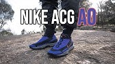 Nike ACG Zoom MW Posite Camo boots review + on feet - YouTube
