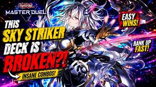 Your Opponent Will HATE This Sky Striker Deck! BEST PLAY 2026 | Yu-Gi-Oh! Master Duel