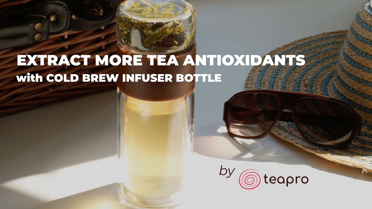 Teapro Cold Brew Loose Leaf Tea Infuser Bottle 