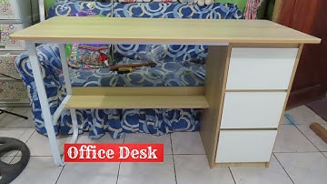 How to Assemble Computer Desk with Drawer