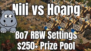 Nili vs Hoang  RBW Setting $250 Showmatch