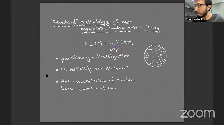 Konstantin Tikhomirov: Quantitative invertibility ...