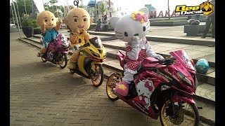 Ninja 250 jari jari || weekend to PANTAI LOSARI Makassar