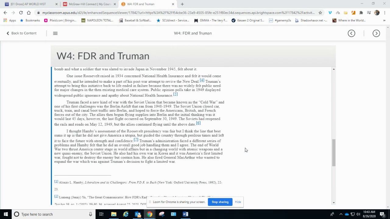 How to cite forums discussions YouTube