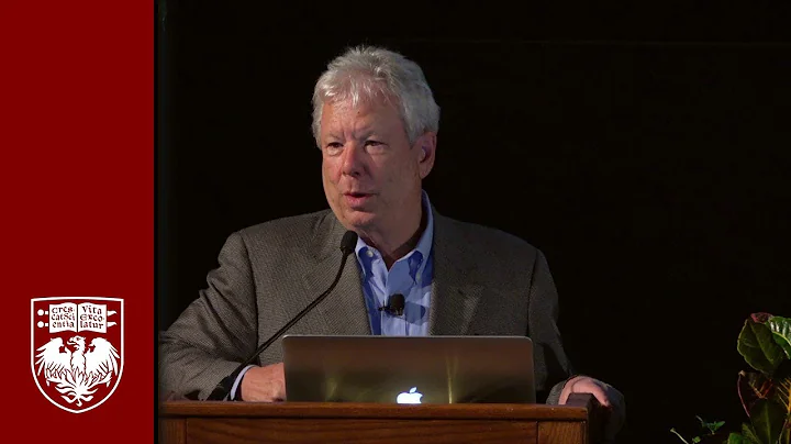 Richard Thaler on Behavioral Economics: Past, Present, and Future. The 2018 Ryerson Lecture