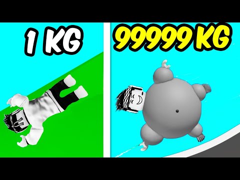 ROBLOXTA EN HIZLI OLMAK İÇİN 949,978 KİLO OLDUM