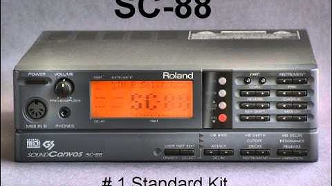 GS MIDI Drum kits differences