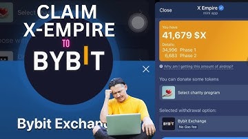 how to claim your x empire token to bybit wallet - x empire withdrawal