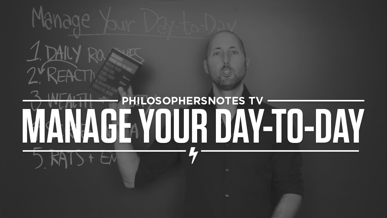 PNTV: Manage Your Day-to-Day by Jocelyn K. Glei (