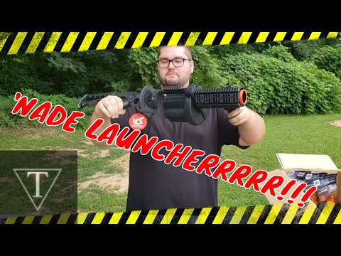 Granada 40MIKE - This Airsoft Launcher shoots 400 BBs per second