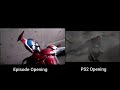 Kamen Rider Kabuto Opening Comparison