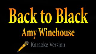 Amy Winehouse - Back to Black (Karaoke)