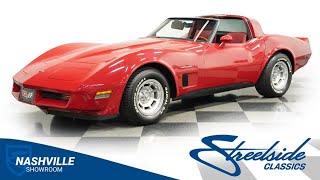 1982 Chevrolet Corvette | Classic Cars for Sale - Streetside Classics