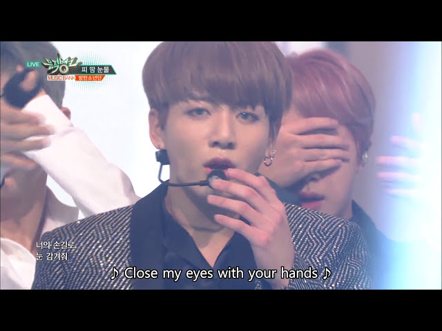 BTS (방탄소년단) - Am I Wrong, Blood Sweat u0026 Tears (피 땀 눈물)[Music Bank COMEBACK / 2016.10.14] class=