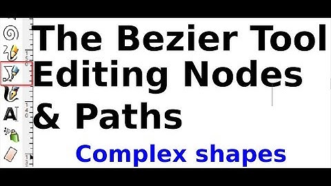 Inkscape for scientists - 13 | Bezier Pen, Editing Nodes, Path and Path Effects: Complex shapes