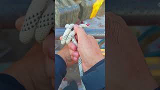 捆绑物体超级实用的蟒蛇结，越拉越紧不松扣