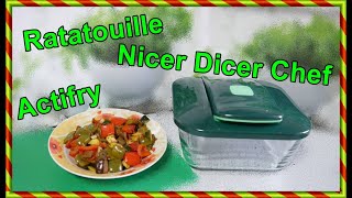 VEGGIE Ratatouille Rezept Nicer Dicer & Actifry 2in1 SoFie Haushalt Un-/Perfekt