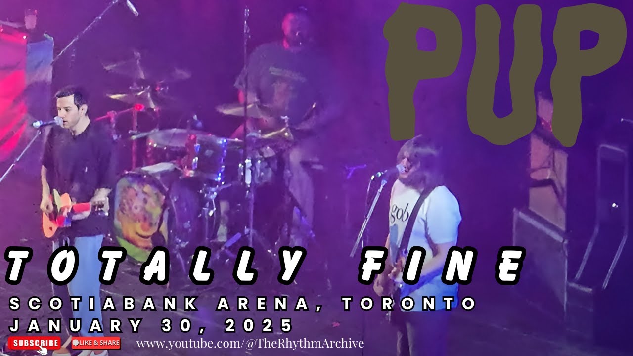 PUP | "Totally Fine" LIVE! | Hometown Punk Mayhem | Scotiabank Arena | Toronto | Jan 30, 2025