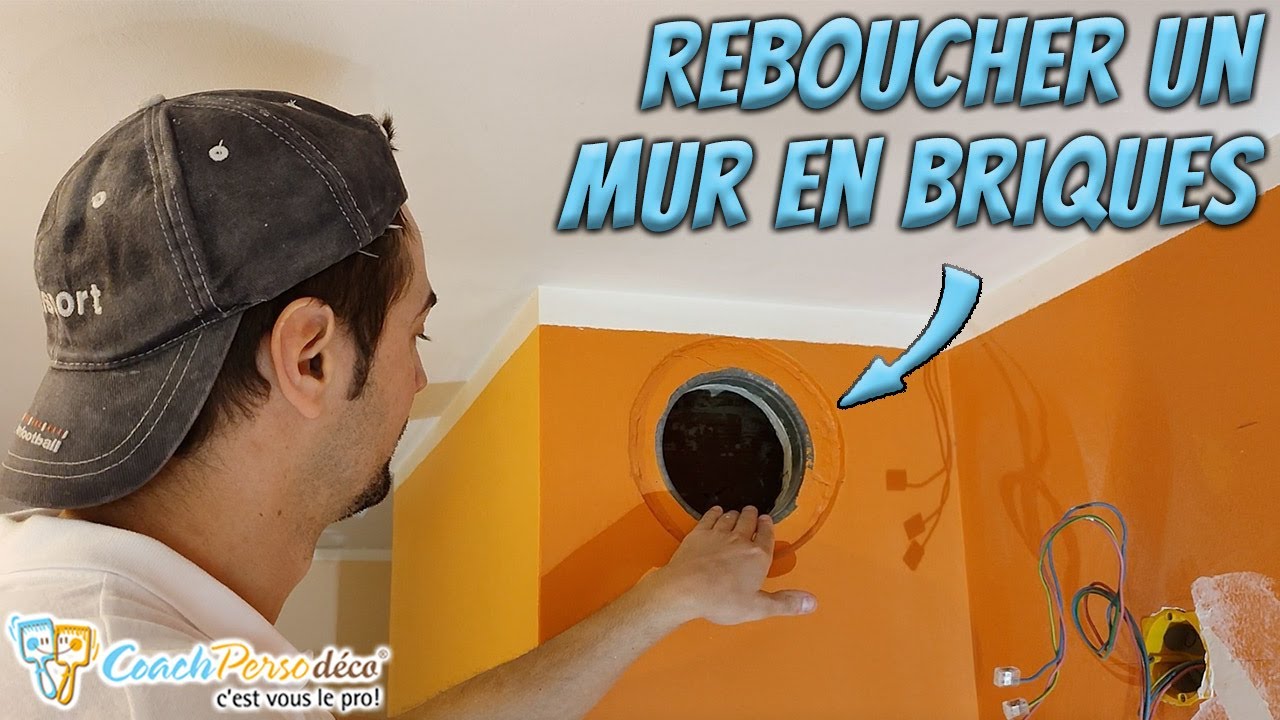 Comment reboucher un gros trou dans un mur - 8 messages