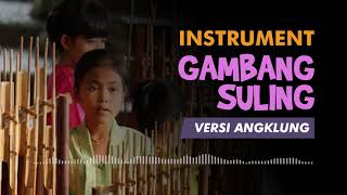 Musik Instrument Lagu Jawa Gambang Suling - Versi Angklung