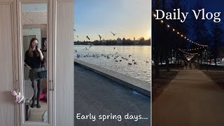 Daily vlog: early spring, café healing, ITZY Albom unboxing || 데일리 브이로그: 이른 봄, 카페 힐링, 있지 언박싱
