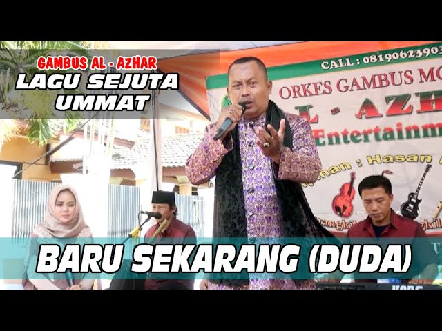 BARU SEKARANG | DUDA | MASUD SIDIK | RUSDI BAJAK | GAMBUS AL - AZHAR COVER class=