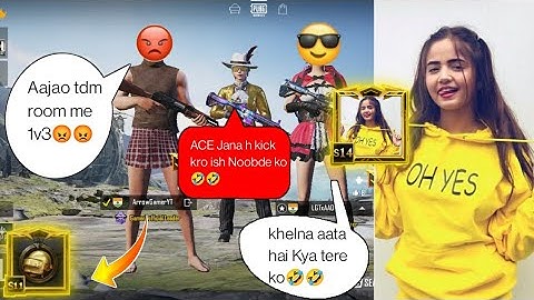 Random 3 players call me Noob / challenge for 1vs 3 TDM room (part - 41)