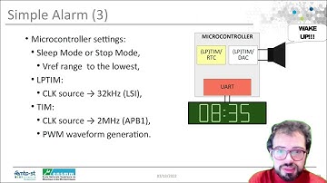 [Part 7.2] Basics on STM32 and Low-Power programming - Design of an Alarm Clock