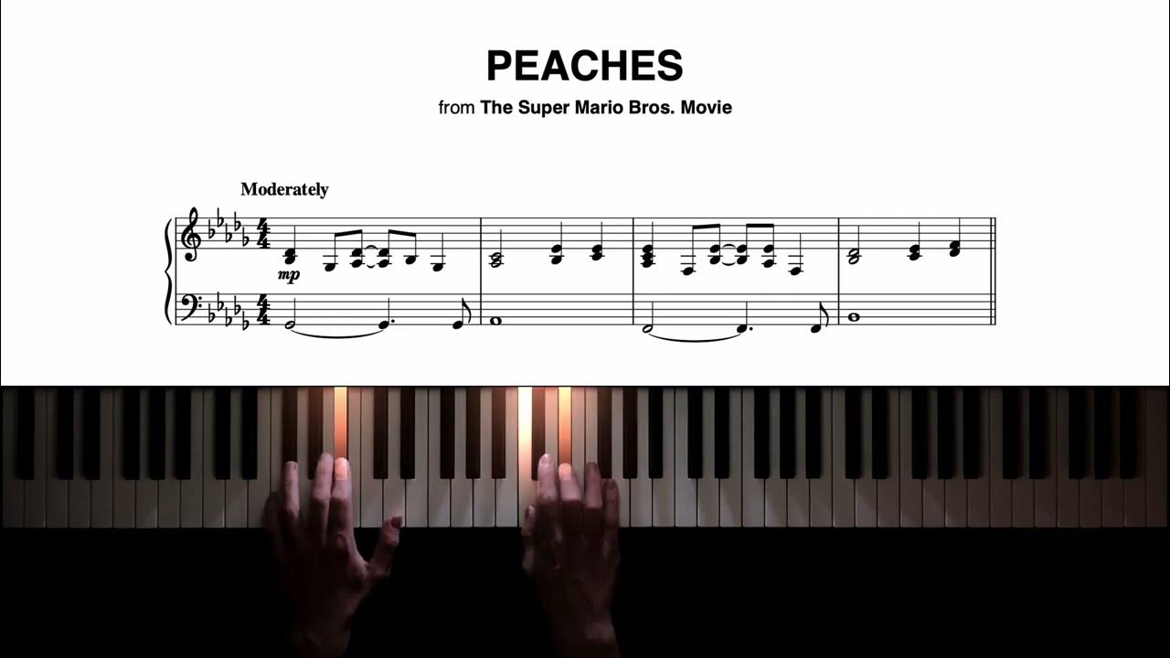 Peaches - Piano - Digital Sheet Music