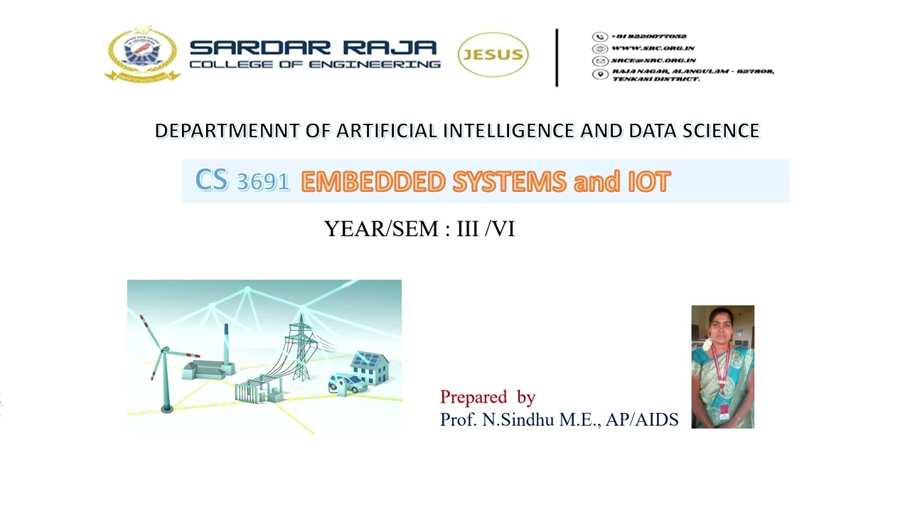 Embedded system and iot overview 
