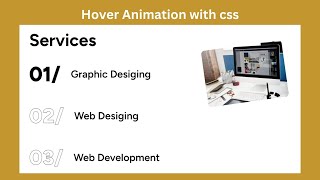 CSS Animation Tutorial: Creating Text Hover Effects for Website Sections