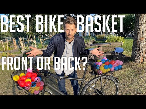 What's best: A front or back basket on your bike?