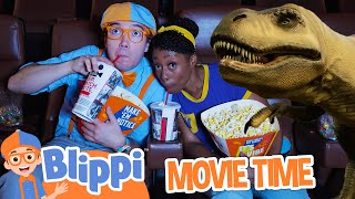 blippi and meekahs go to the dino dance movie music videos for kids